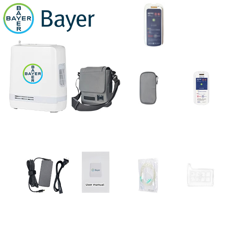 Oxygen concentrator + original battery * 1 shoulder bag + storage bag + battery + charger + instruction manual + oxygen tube * 1 + built-in cotton filter * 2